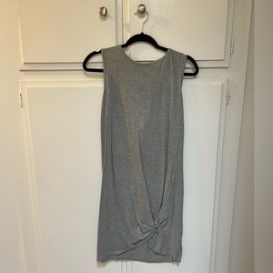 Casual Gray Tank Dress